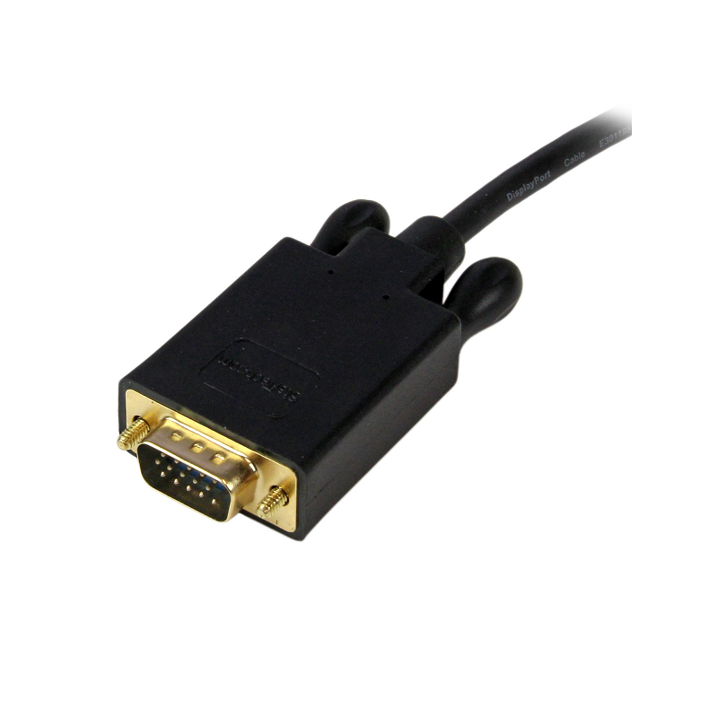 StarTech DP2VGAMM10B 10ft (3m) DisplayPort to VGA Cable
